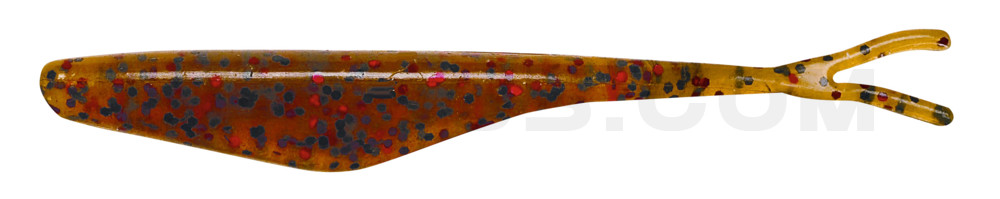 Split Tail Minnow 5" (ca. 13 cm) Pumkin Pepper Red