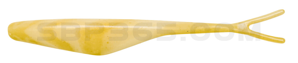 Split Tail Minnow 6" (ca. 15 cm) Chartreuse/white swirl
