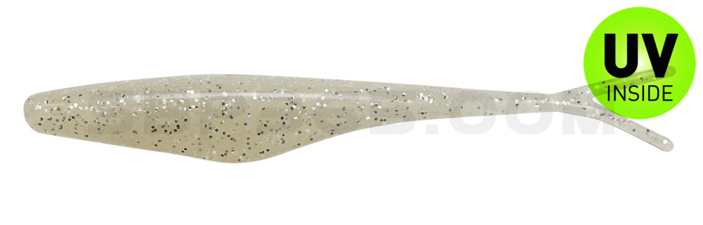 Split Tail Minnow 6" (ca. 15 cm) Glow Silver