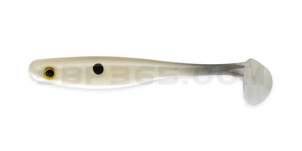 Suicide Shad 5" (ca. 13 cm) im Hartschalenblister Pearl
