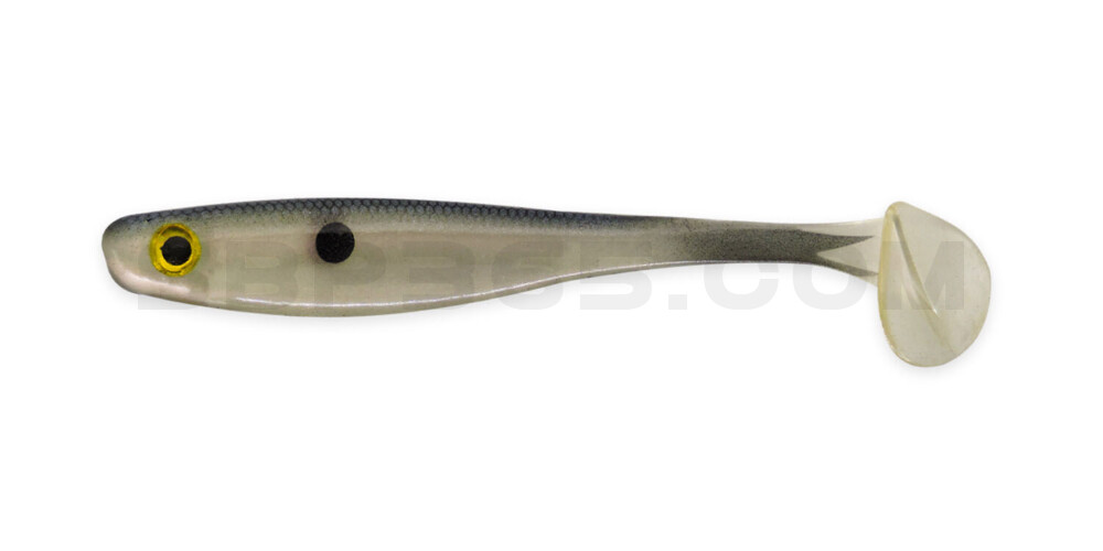 Suicide Shad 5" (ca. 13 cm) im Hartschalenblister Pearly Shad
