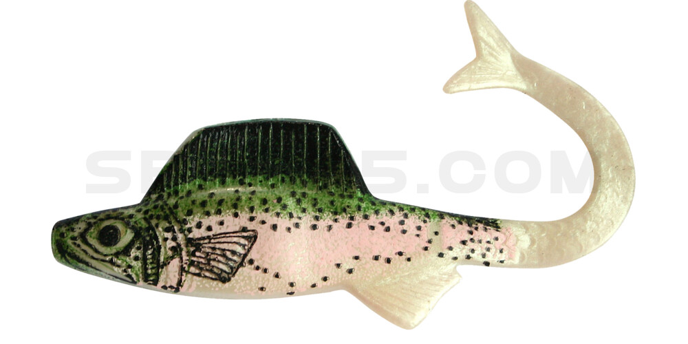 Supernatural Shad Grub 2,75" (ca. 6,7 cm) Regenbogenforelle