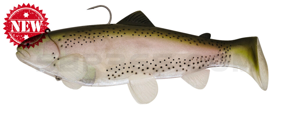Swim-Bait-Trout - 10" (25cm) sinking Ghost Rainbow Trout
