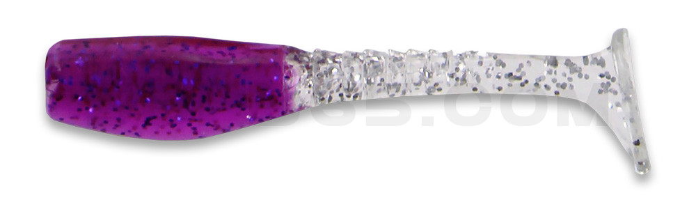Swimming Crappie Minnow 2" (ca. 5 cm) im Zip Bag Purple Haze