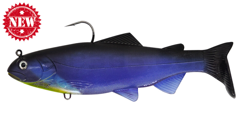 SX Bass Hunter´s Amerikaner 8" (ca. 20cm) Mad Shad M -  medium fall 2,5 m - 5 m