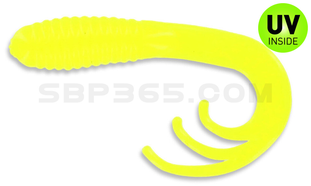 Triple Tail Grub 2"  (ca. 5 cm) Opaque Chart