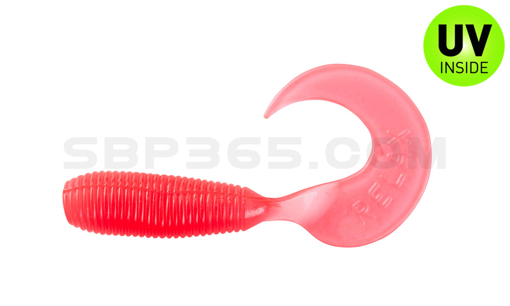 Twister 1" regulär (ca. 3,5 cm) feuerrot