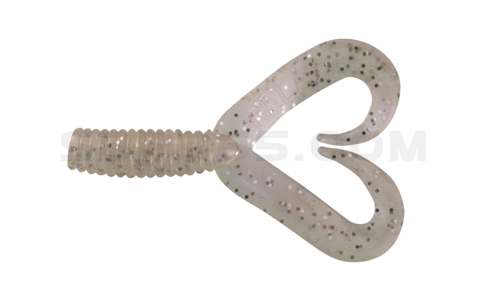 Twister 2" Doubletail regulär (ca. 4,5 cm) perl glitter