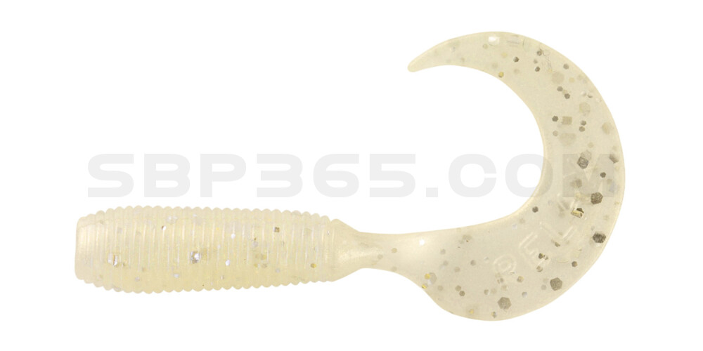 Twister 2" regulär (ca. 4,5 cm) goldperl glitter