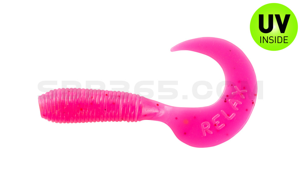 Twister 2" regulär (ca. 4,5 cm) japanrot