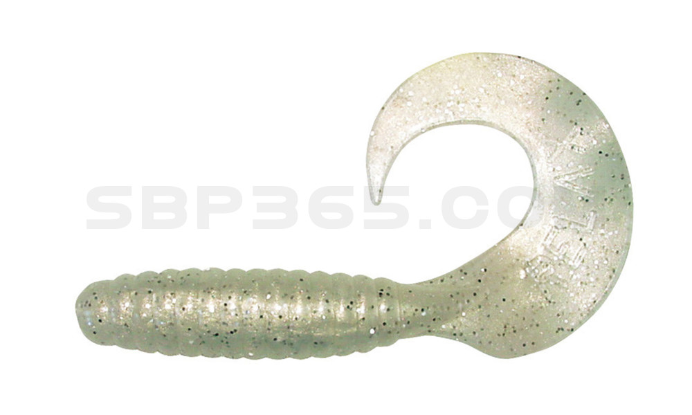 Twister 4" regulär (ca. 8,0 cm) goldperl glitter
