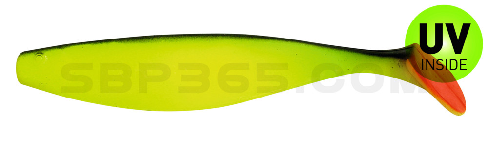 Xtra-Soft 7" (ca. 18,0 cm) fluogelb / schwarz