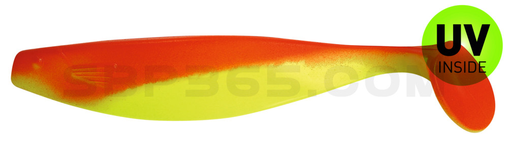 Xtra-Soft 8" (ca. 21,0 cm) fluogelb / rot