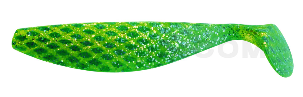 Xtra-Soft 8" (ca. 21,0 cm) grün-glitter-blau-gestreift
