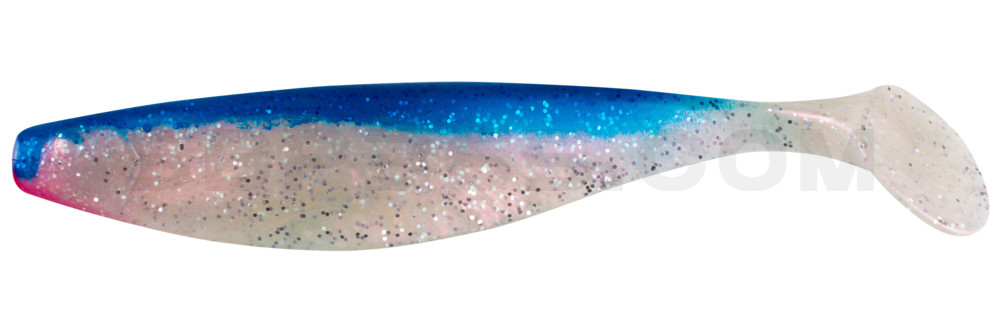 Xtra-Soft 9" (ca. 23,0 cm) perl-Glitter / blau