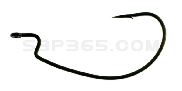 Daiichi FatGap Worm / Tube Hook, Black Nickel